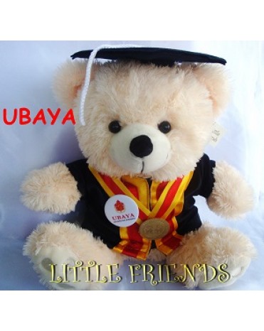Boneka Wisuda Universitas Surabaya - Farmasi (30 cm)